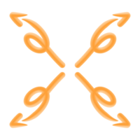 four Side Arrow png