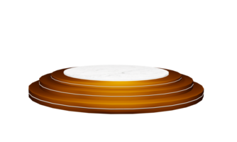 podium rond 3d png