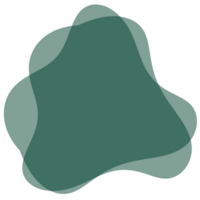 abstrait forme blobs png