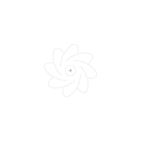 gestrichelt Blume Element png