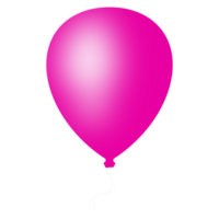 anniversaire des ballons illustration png