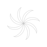 Dashed Flower element png