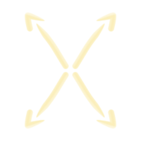 four Side Arrow png