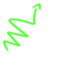 Arrow 3D Line png