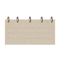 Aesthetic Sticky Note png