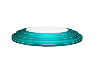 podium rond 3d png