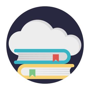 nube informática red intercambio, nube Servicio vector