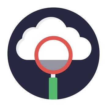 nube informática red intercambio, nube Servicio vector