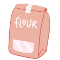 Bakery Baking Flour Illustration Hand Drawn Decorative Doodles png