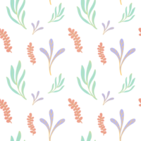 seamless pattern with algae in cut paper style not transparent background. Print for children's bed linen and wrapping paper png