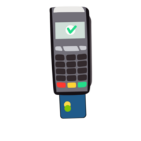 crédit carte machine scanner png