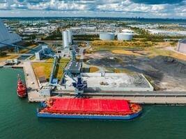 Coal factory in Copenhagen, Denmark. photo