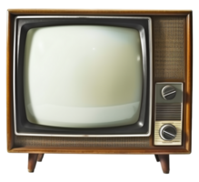 Old vintage TV png