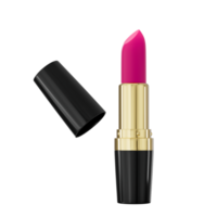 Pink Lipstick. Open Black Tube. 3d illustration close up of various lipsticks png