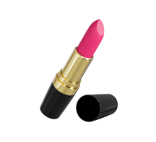 Pink lipstick 3d illustration png