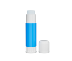 Open paper glue stick with Cap 3d illustration png