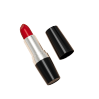 Fashion Red lipsticks  flat lay top view copy space. Beauty and cosmetics . makeup, women's lipstick, beauty brand, product design 3d illustration png