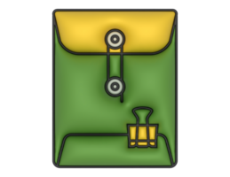 3d shoulder bag on a transparent background png