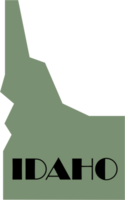 contour dessin de Idaho Etat carte. png