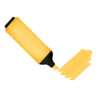 Marker highlight yellow png