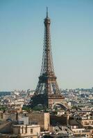 Eiffel Tower Under Clear Blue Sky photo