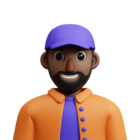 male 3d avatar png