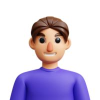 male 3d avatar png