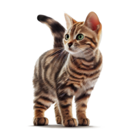 fofa gatinho em transparente fundo png