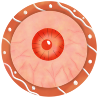 Halloween Eyeball Cookies png