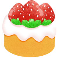 fresa y Cereza pastel png