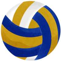 vóleibol pelota en un blanco antecedentes png