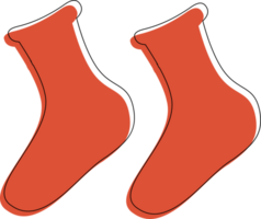 sokken kleren voor decoratie en ontwerp. png