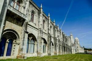 Navy Museum on a summer day in Lisbon photo