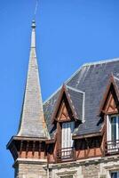 a building with a steeple photo