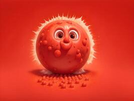 Card design, background for La Tomatina festival in Spain, Bunol photo