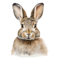 rabbit isolated on transparent background . AI Generated png