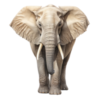 elefante isolado em transparente fundo . ai gerado png