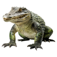 crocodilo isolado em transparente fundo . ai gerado png