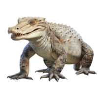 crocodilo isolado em transparente fundo . ai gerado png