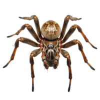 Spider isolated on transparent background . AI Generated png