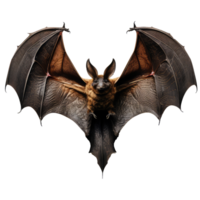 Bat isolated on transparent background . AI Generated png