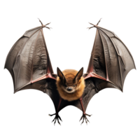 pipistrello isolato su trasparente sfondo . ai generato png