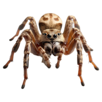 Spider isolated on transparent background . AI Generated png