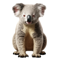 koala orso isolato su trasparente sfondo . ai generato png