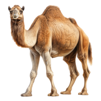 camelo isolado em transparente fundo . ai gerado png