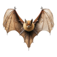 pipistrello isolato su trasparente sfondo . ai generato png