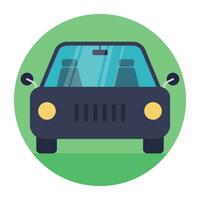 plano icono diseño de transporte vector