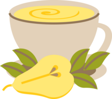 Kräuter- Tee trinken png