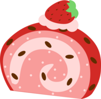 delicious roll cake png