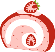 delicious roll cake png